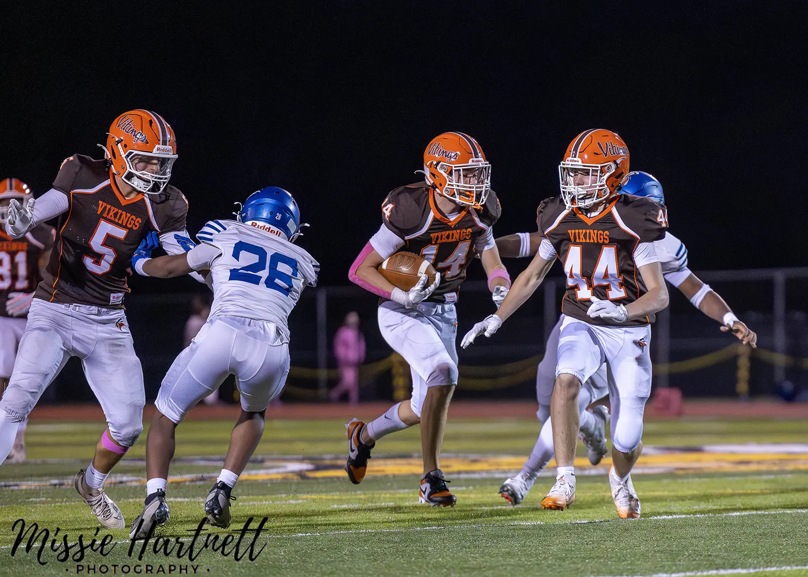 Juliun Corropese running the ball