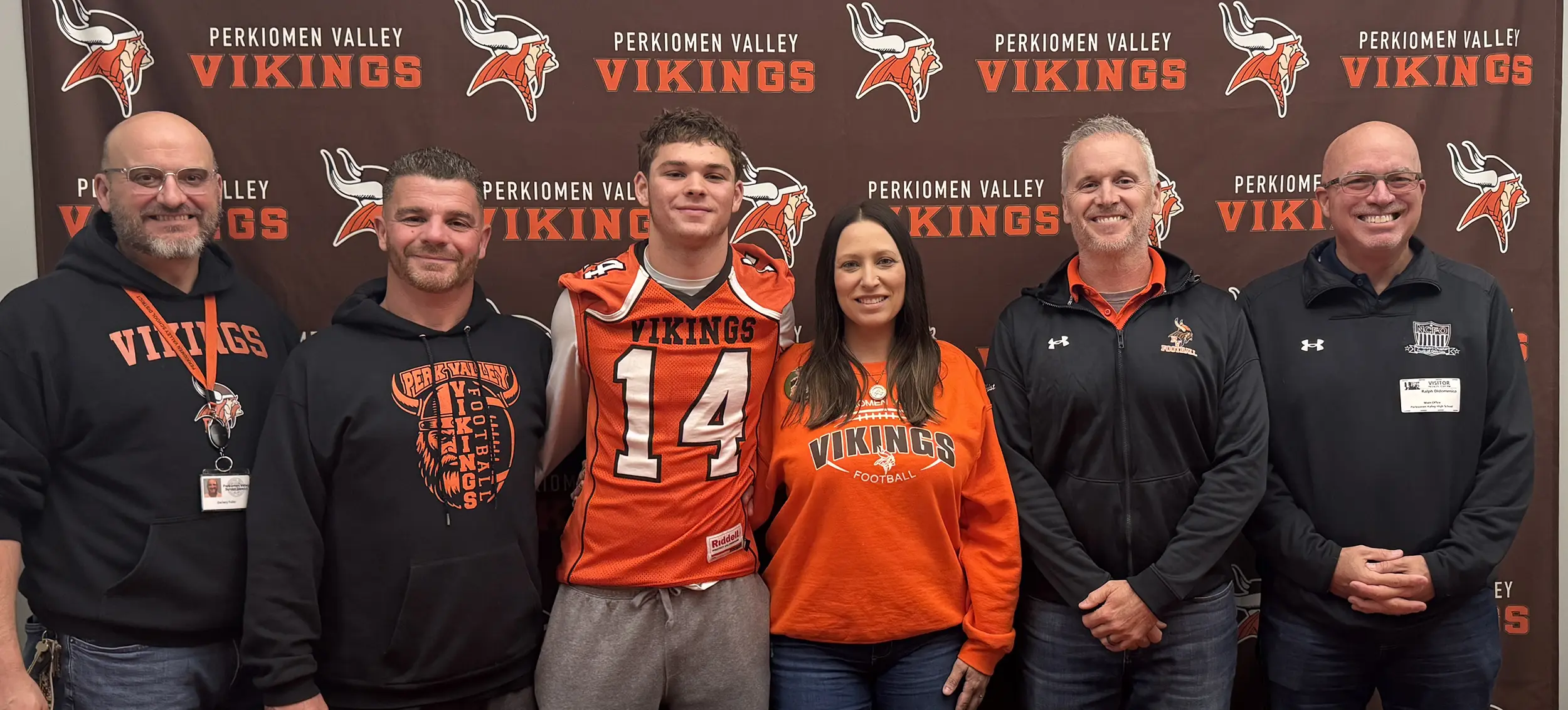 Perkiomen Valley Football - Juliun Corropese and Family and Friends