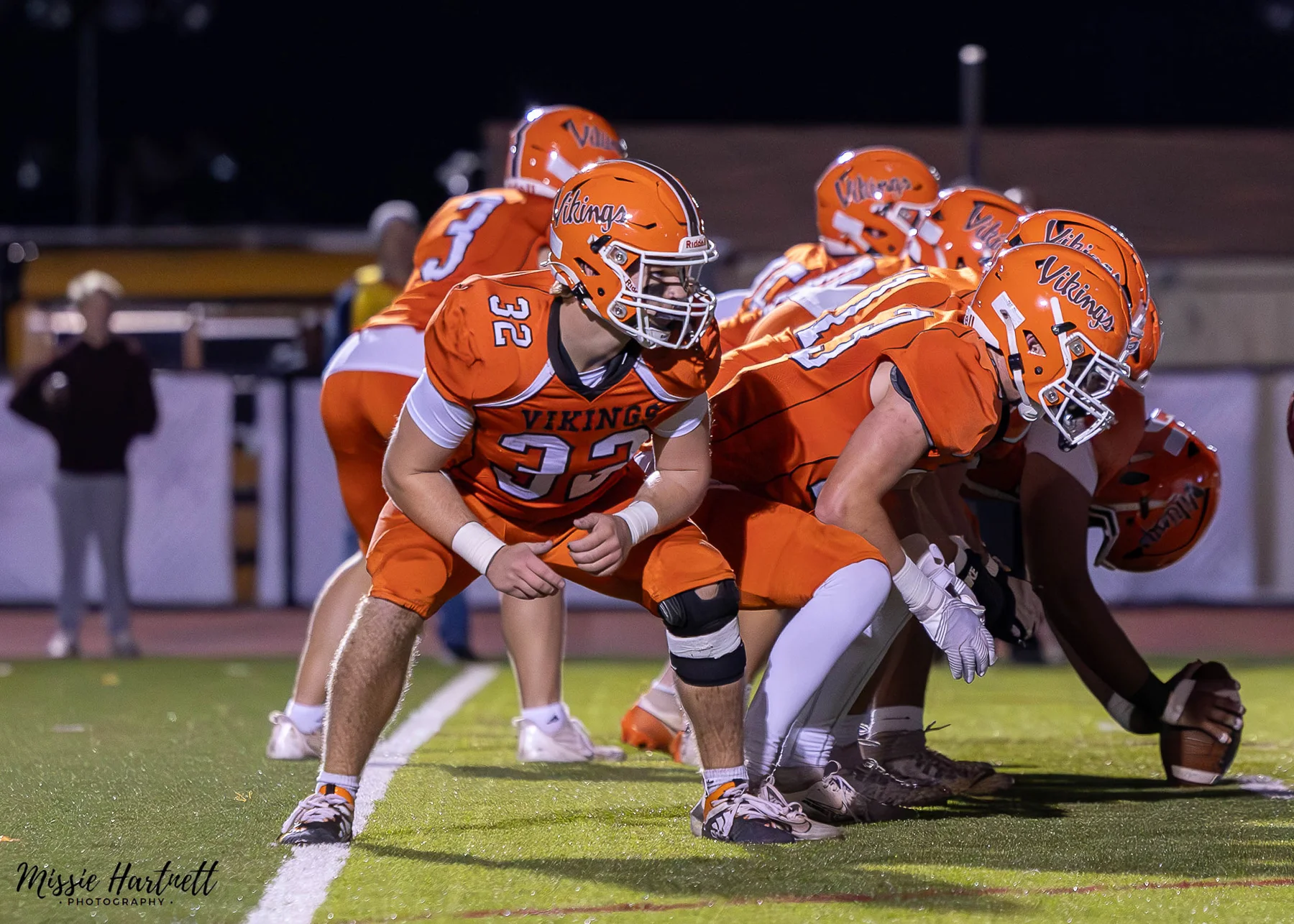 FG unit getting ready for the kick