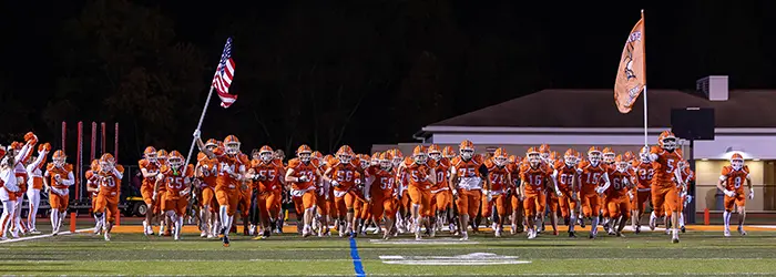 Perkiomen Valley Vikings Football Hitting the Field
